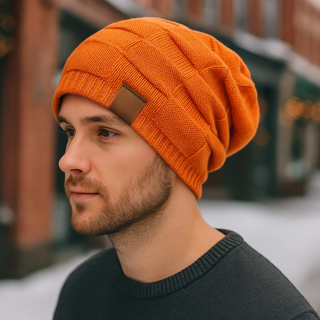 Yves Knitted Beanie - Warm - Comfortable - Winter Hat