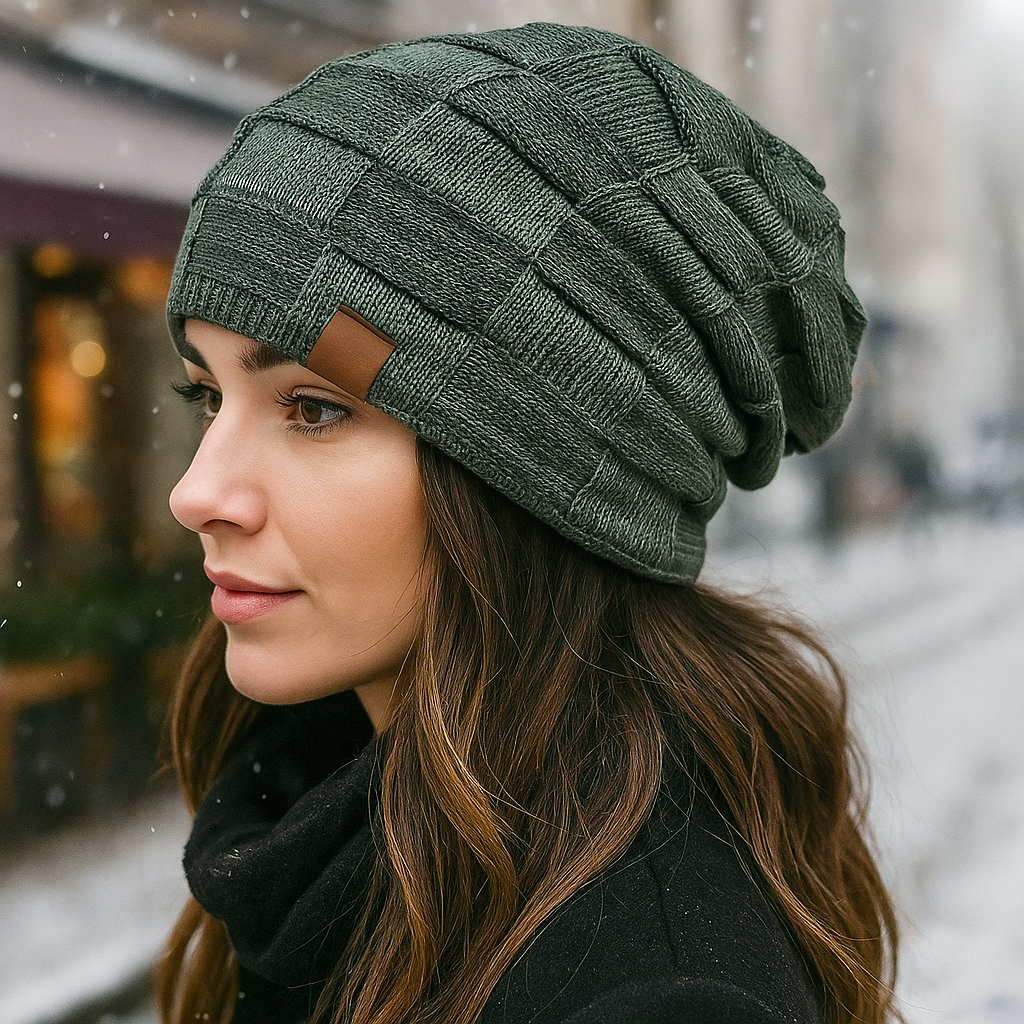 Yves Knitted Beanie - Warm - Comfortable - Winter Hat