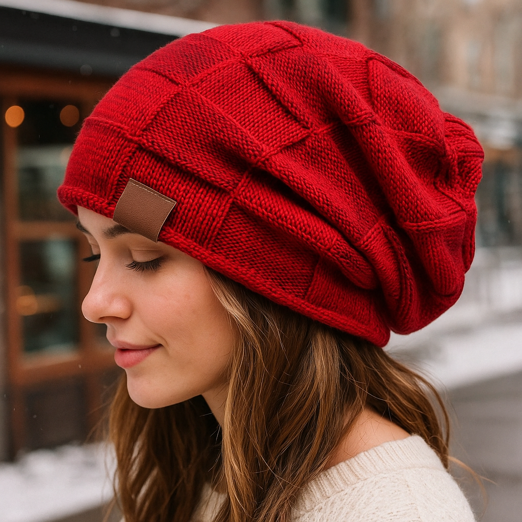 Yves Knitted Beanie - Warm - Comfortable - Winter Hat