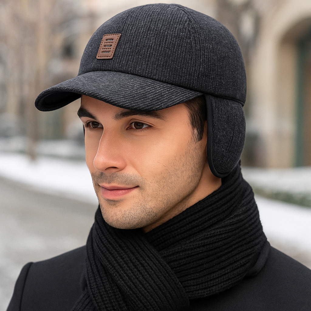 Thermal Winter Cap - Ear Protection - Fleece Lined - Windproof