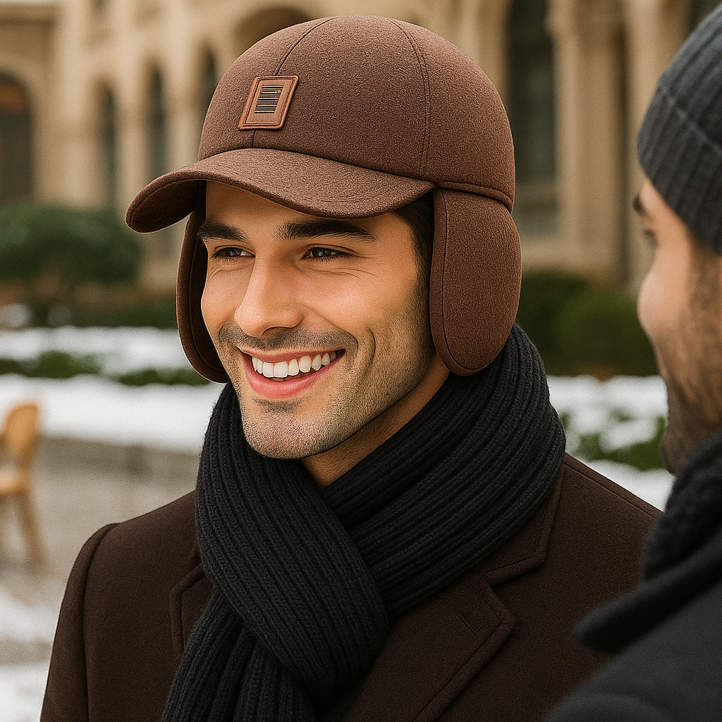 Thermal Winter Cap - Ear Protection - Fleece Lined - Windproof