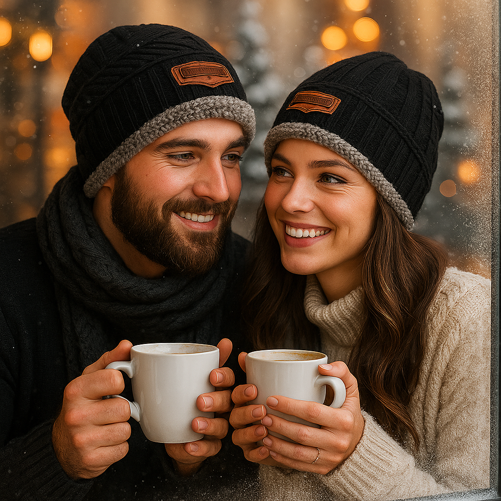 Lukas - Ultra Warm - Double-Fur - Winter Beanie - Insulated