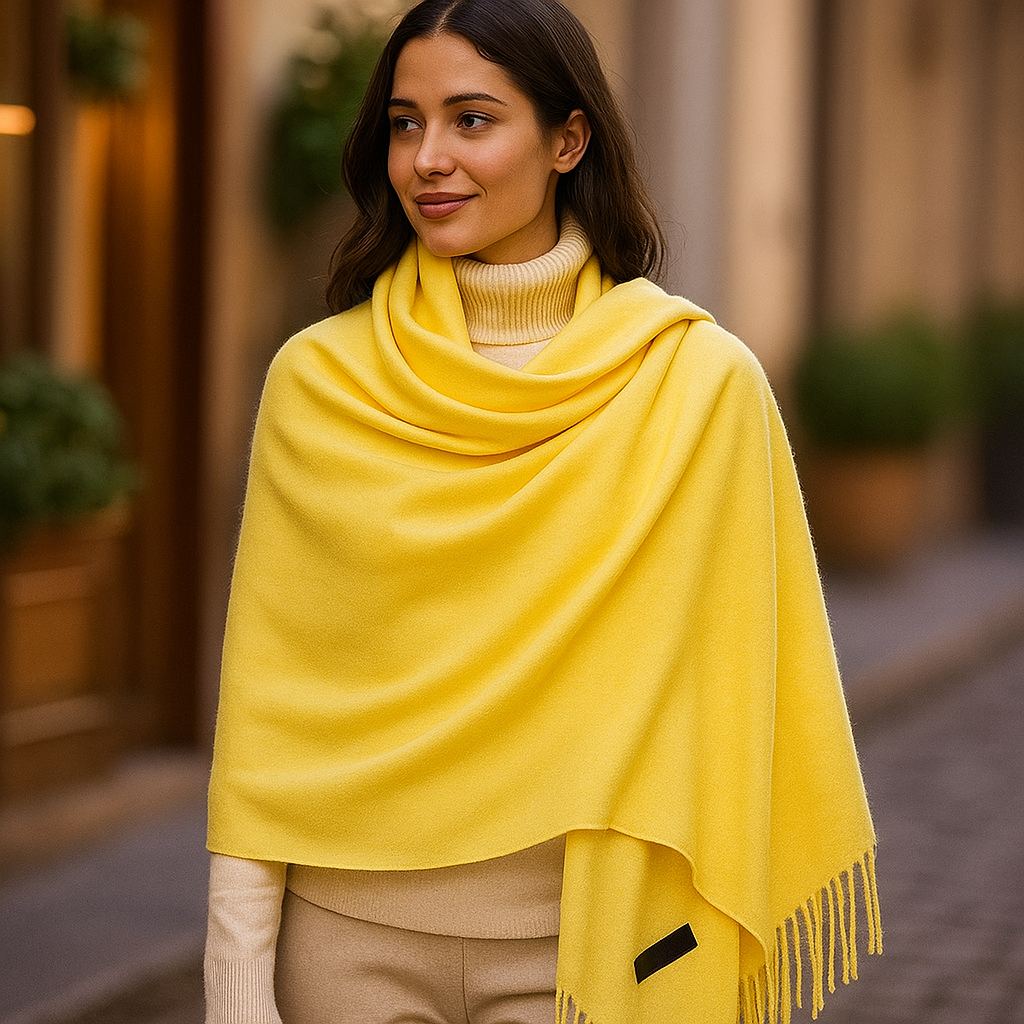 Women's Cashmere Scarf – Long, Soft and Elegant for Winter