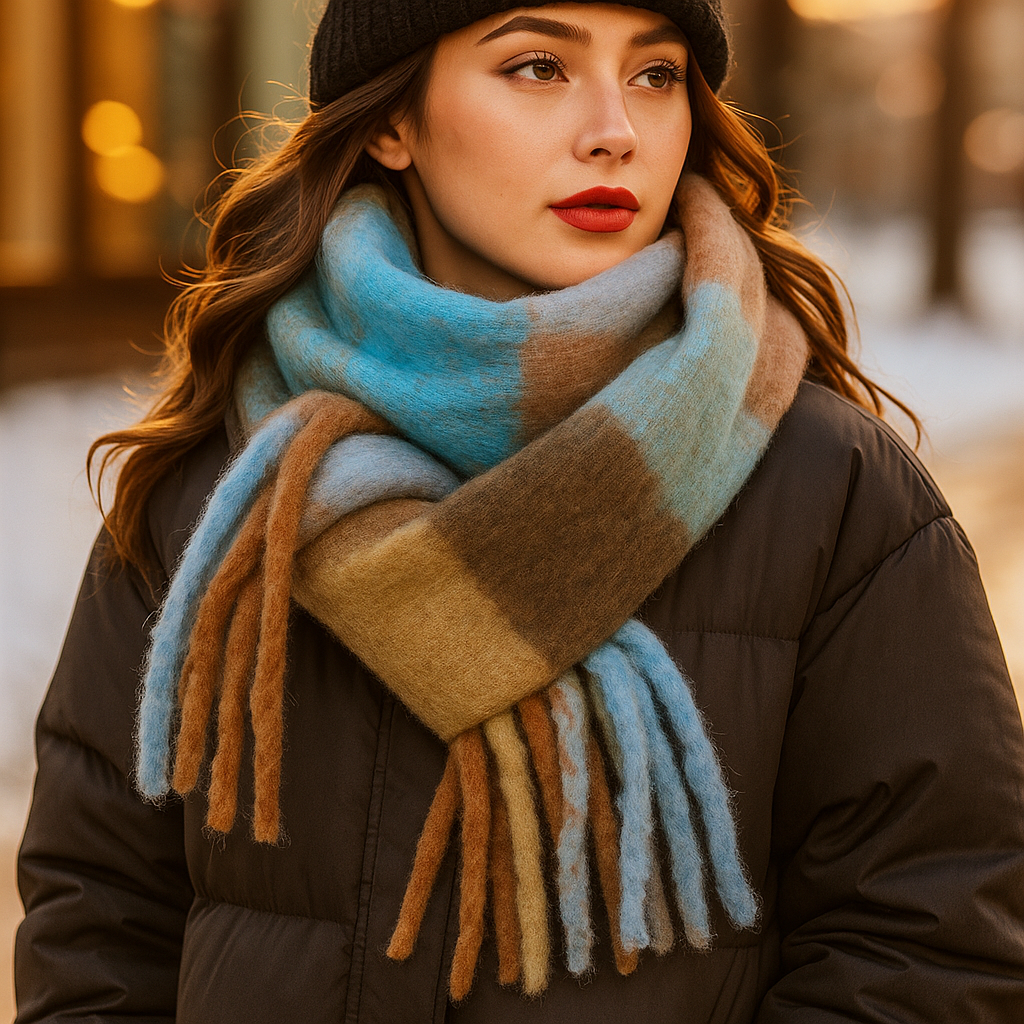 Scarvello – Thick and Colorful Wool Scarf