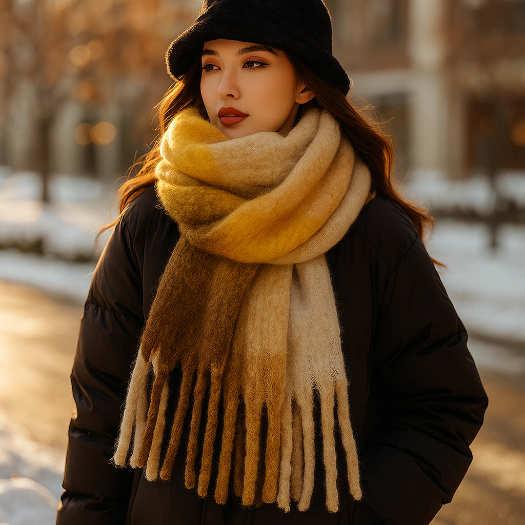 Scarvello – Thick and Colorful Wool Scarf