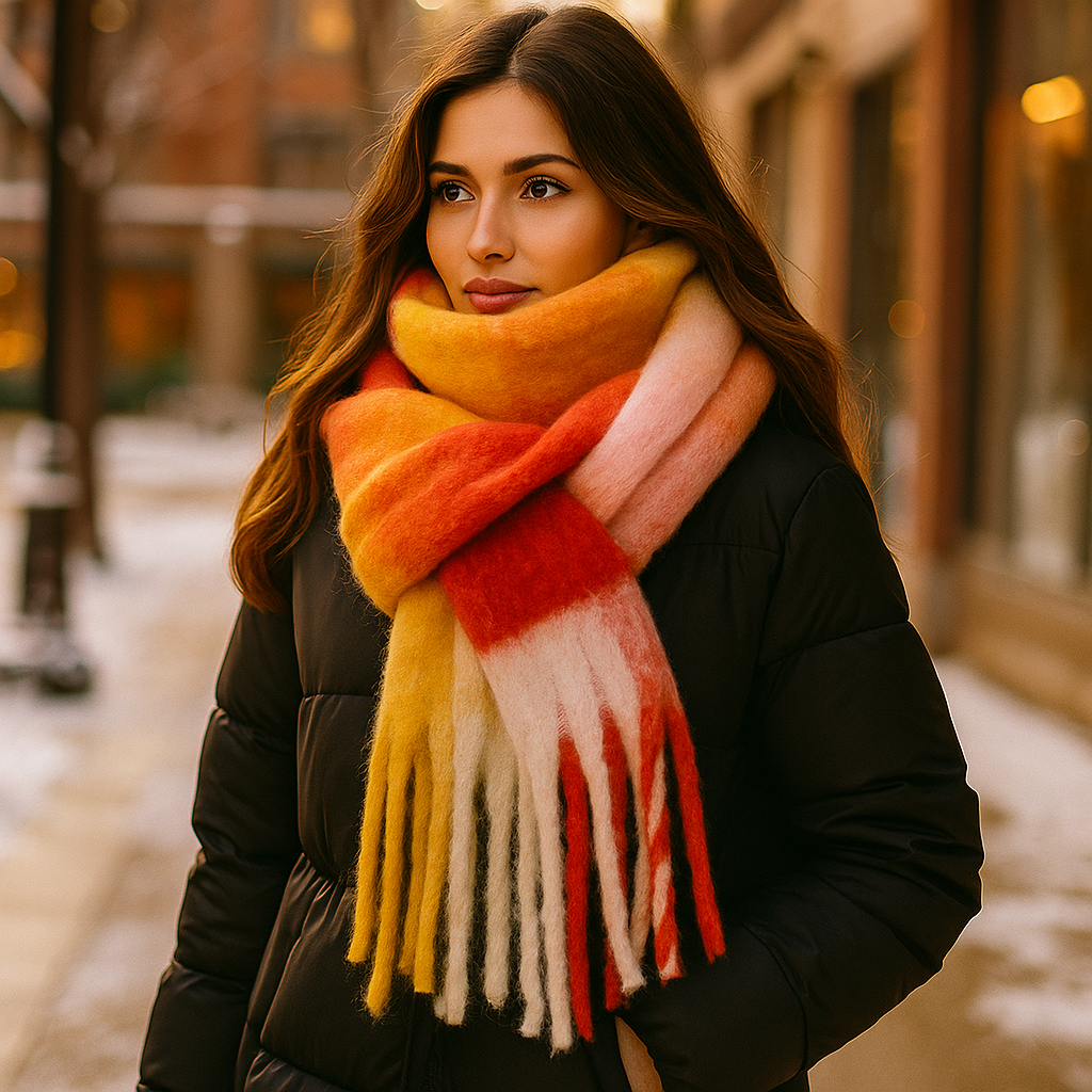 Scarvello – Thick and Colorful Wool Scarf