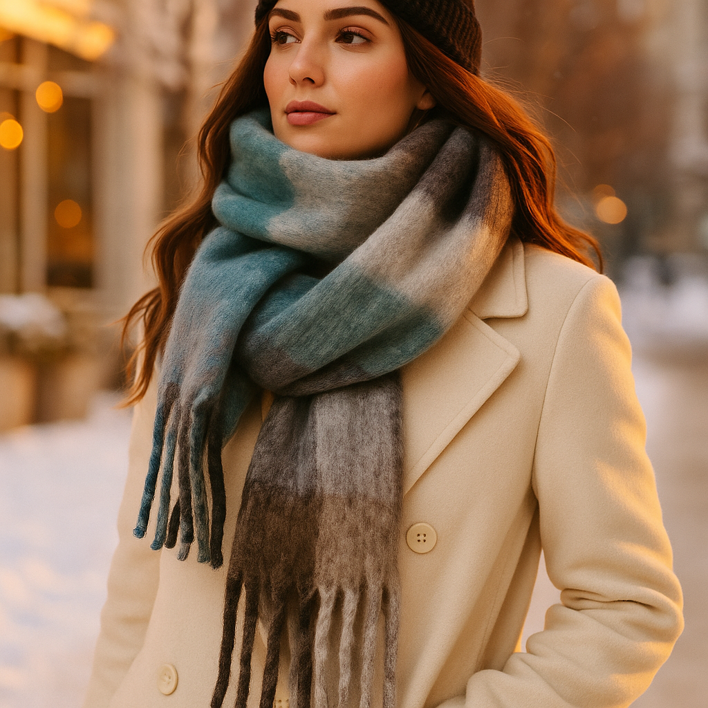Scarvello – Thick and Colorful Wool Scarf