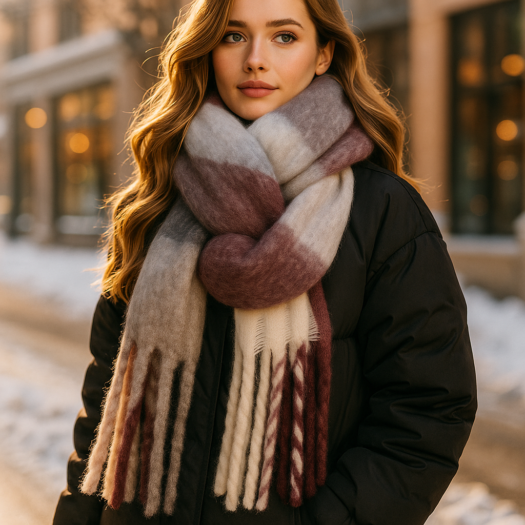 Scarvello – Thick and Colorful Wool Scarf