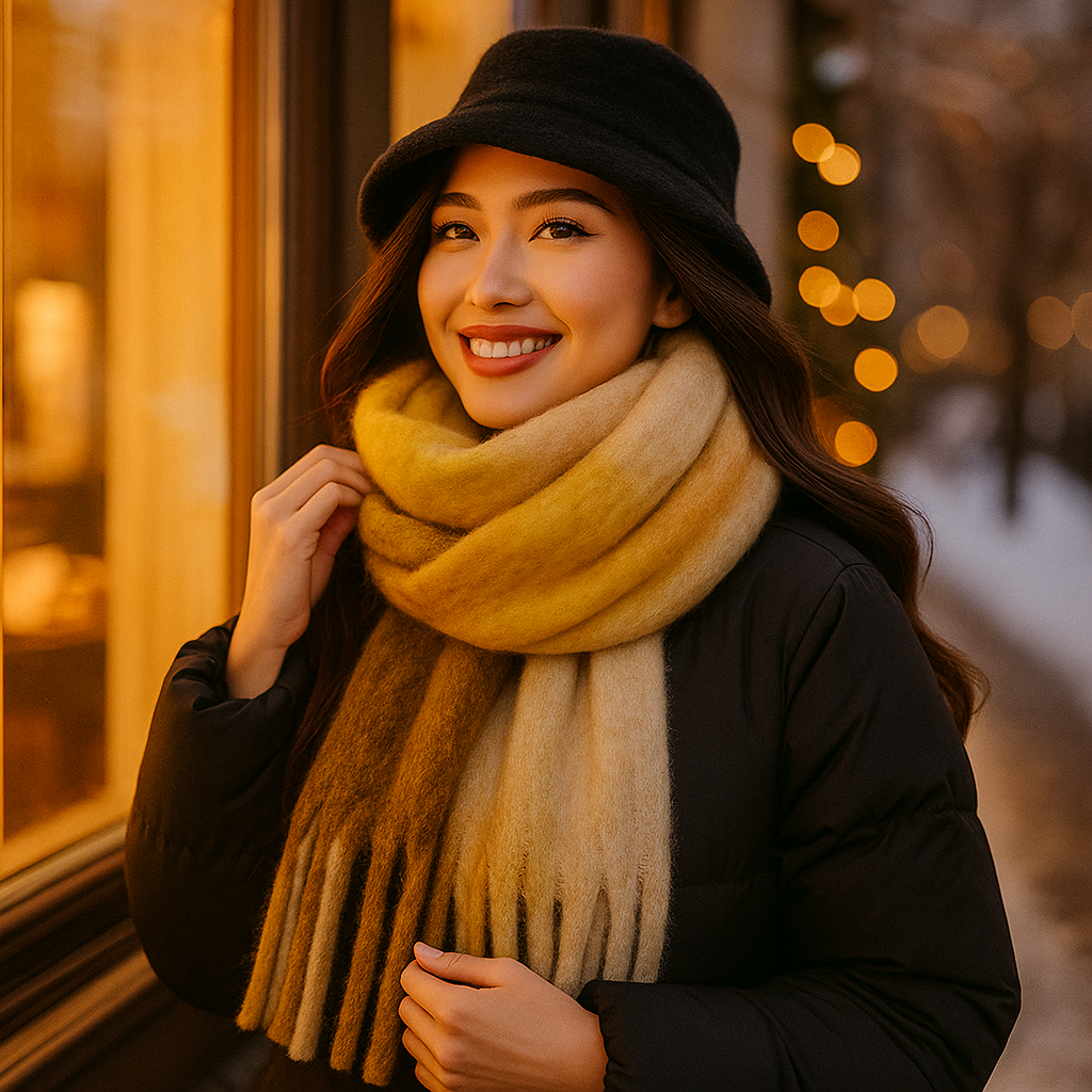 Scarvello – Thick and Colorful Wool Scarf