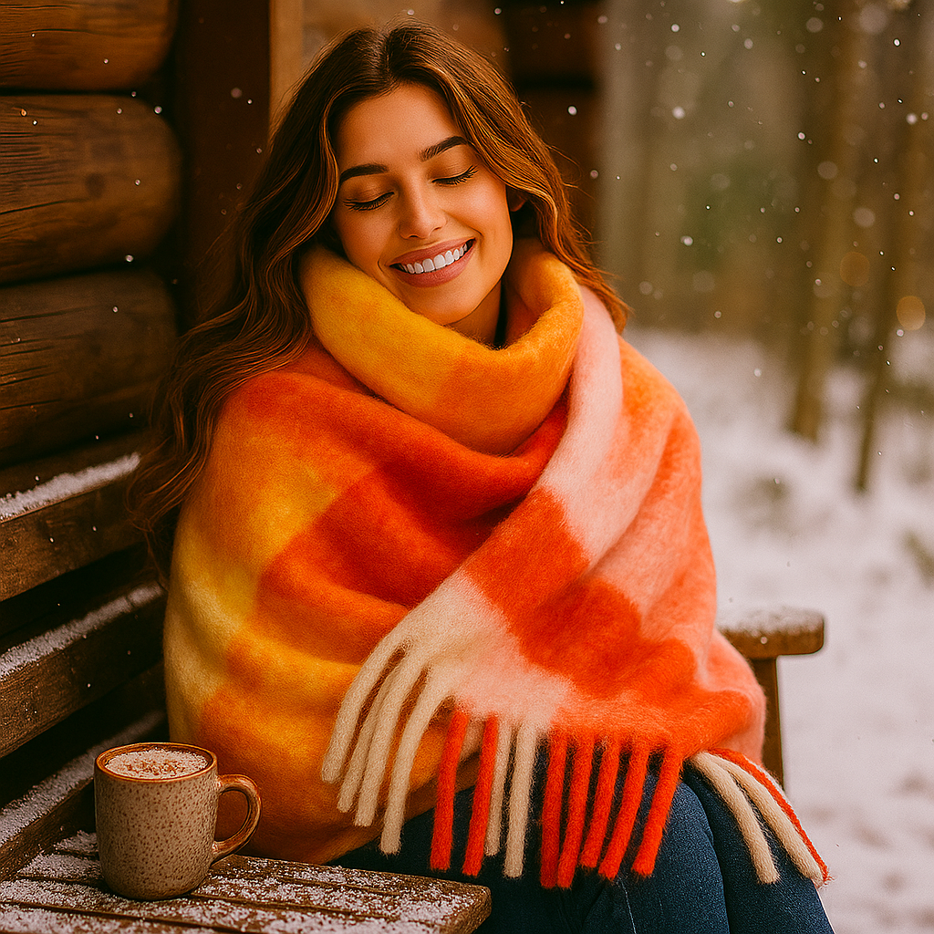 Scarvello – Thick and Colorful Wool Scarf