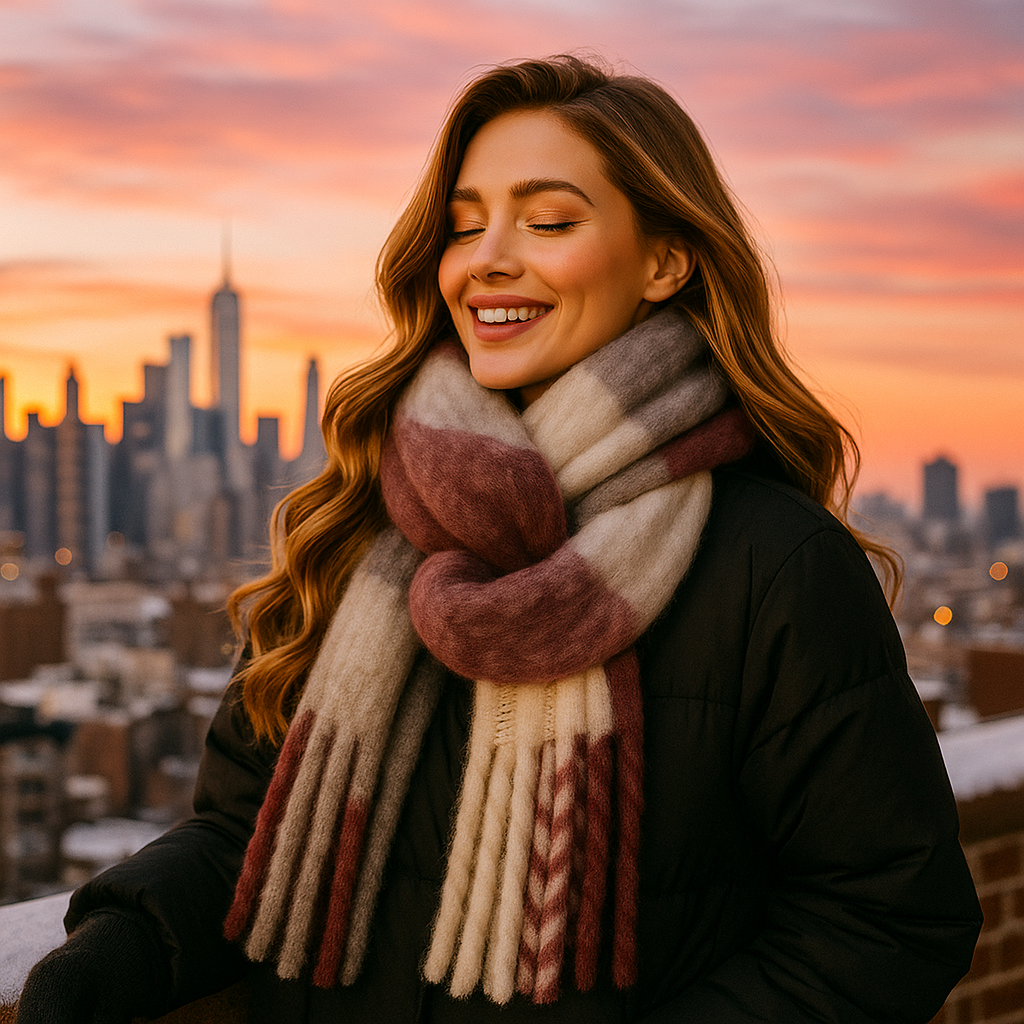 Scarvello – Thick and Colorful Wool Scarf