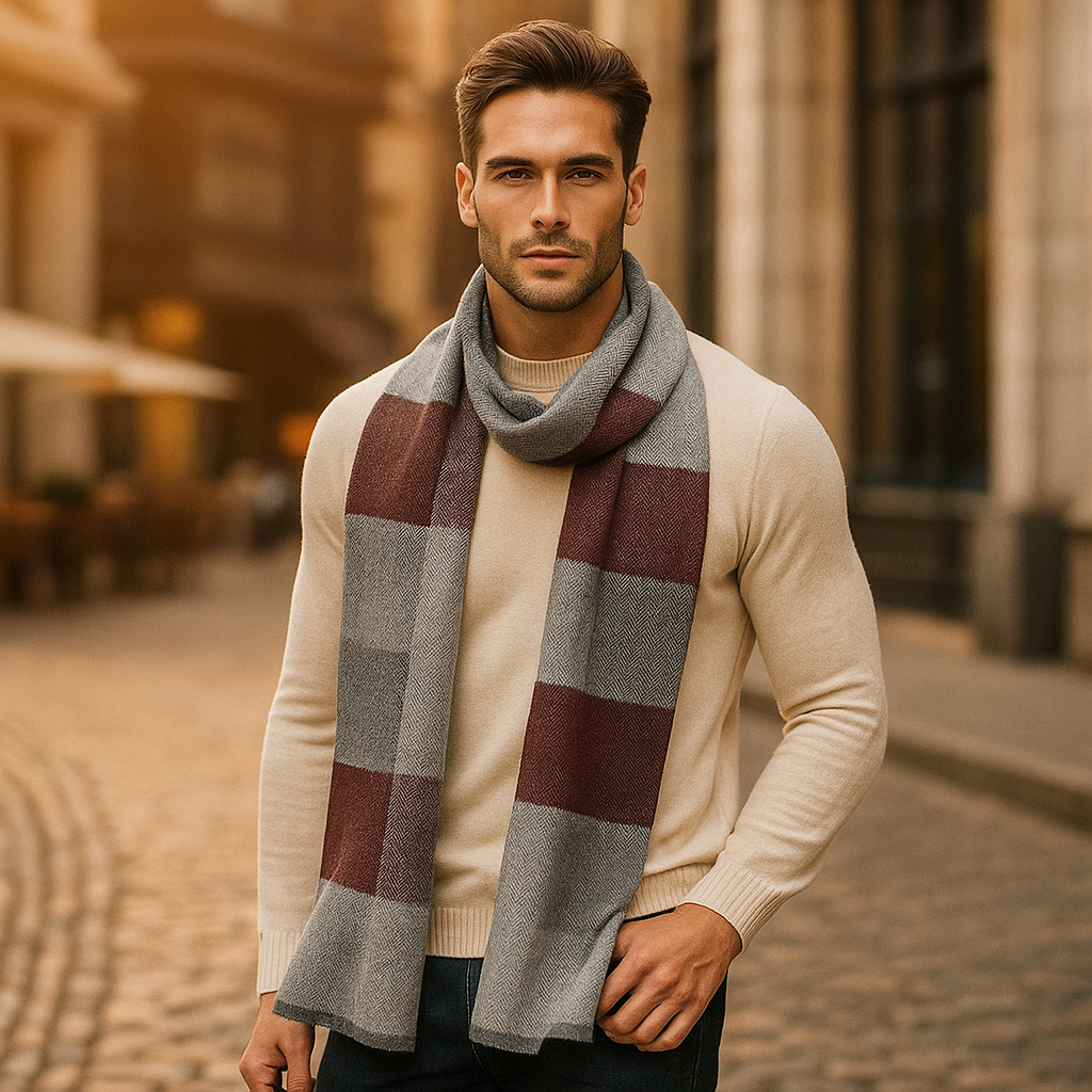 Men's Luxury Winter Scarf