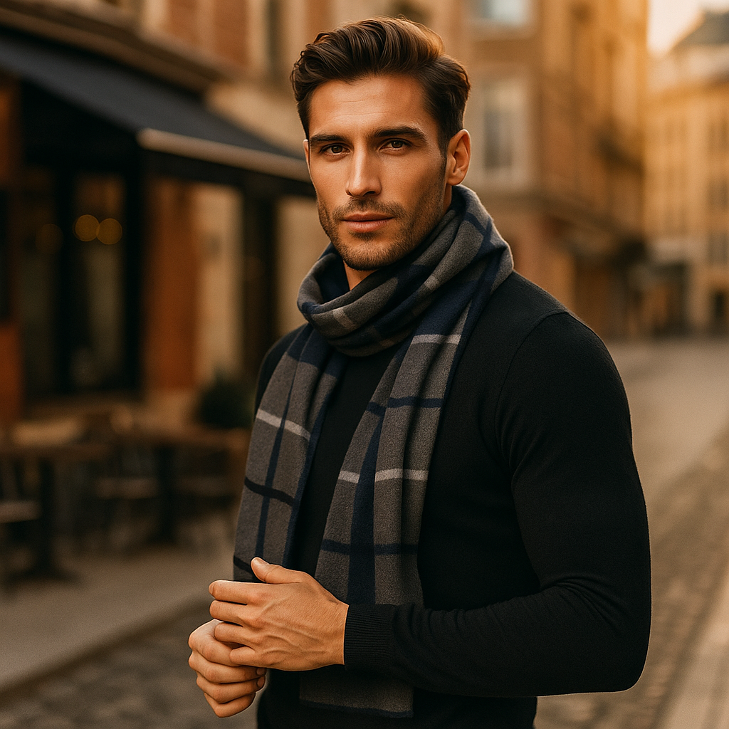 Men's Luxury Winter Scarf