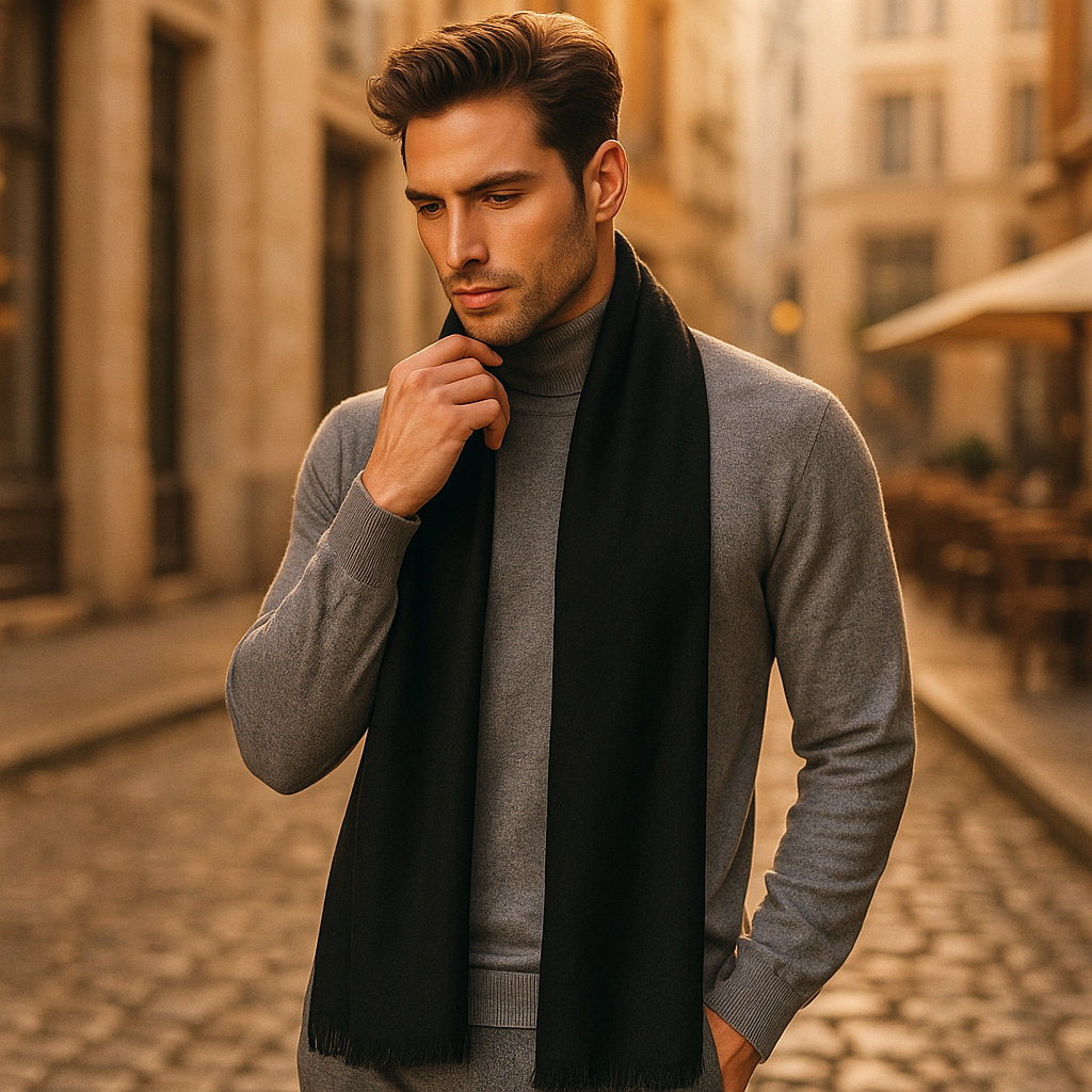 Men's Luxury Winter Scarf