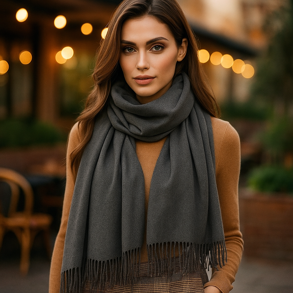Trendy Pashmina Scarf for Women – Elegant, Soft, and Luxurious