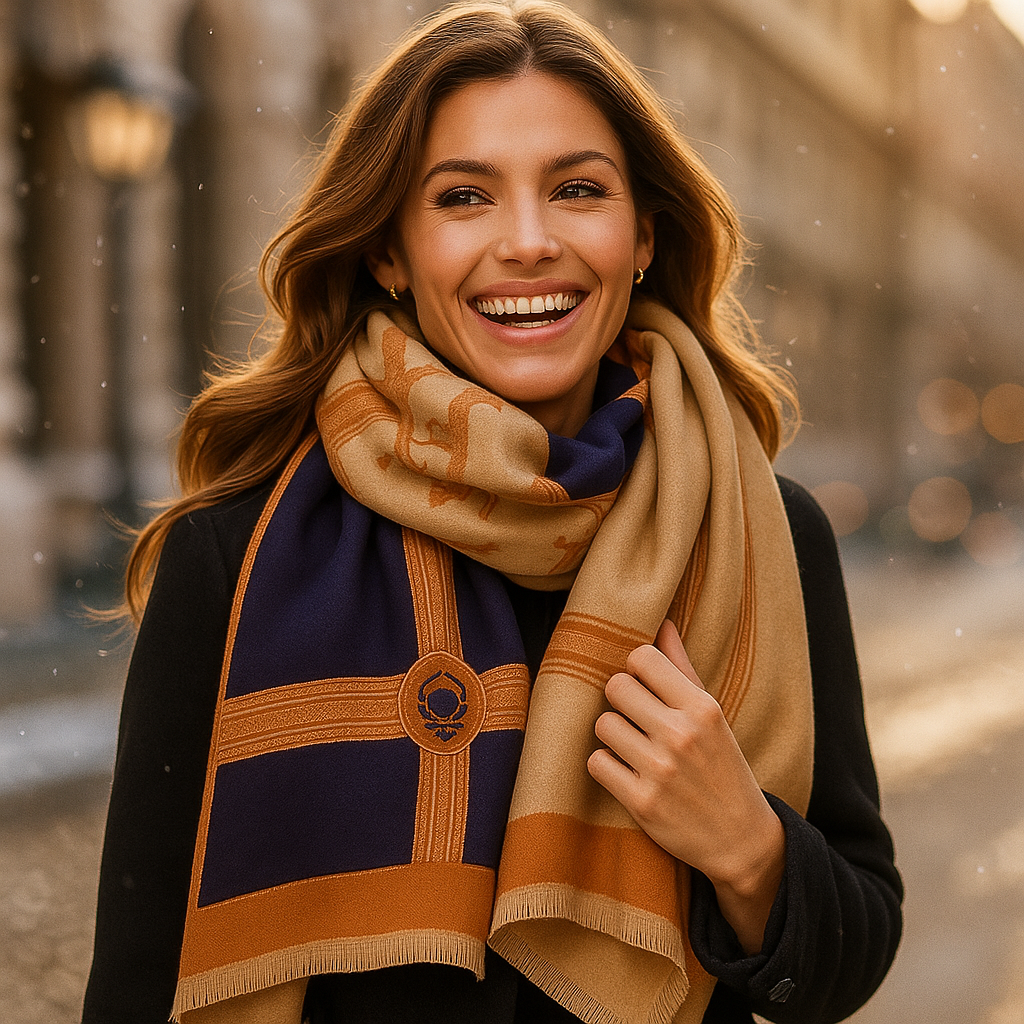 Women's Cashmere Scarf - Soft and Warm -Elegant Winter