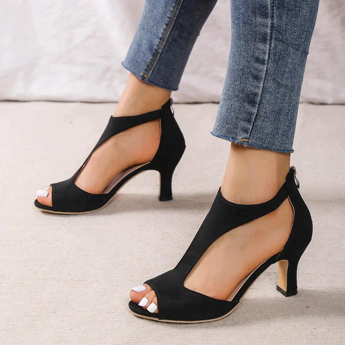Orthopedic sandals for women with arch support in elegant design