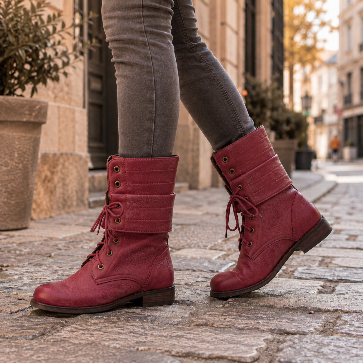 Leather Boots for Women - Stylish & Elegant
