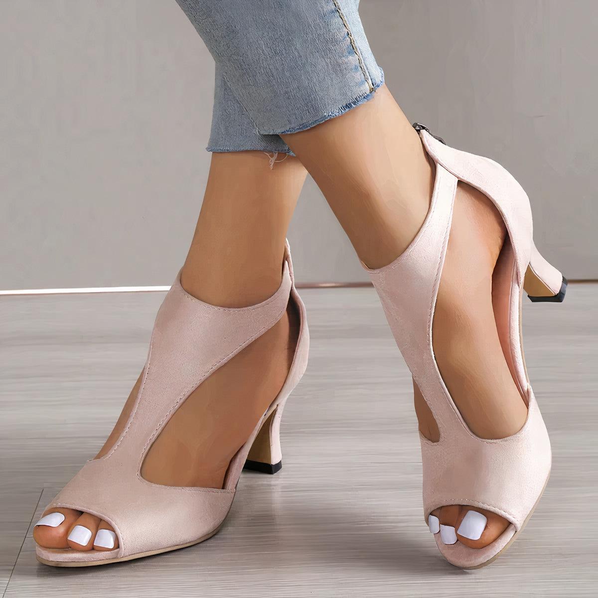 Orthopedic sandals for women with arch support in elegant design